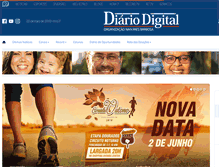 Tablet Screenshot of diariodigital.com.br