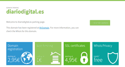 Desktop Screenshot of diariodigital.es